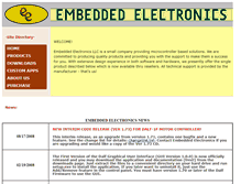 Tablet Screenshot of embeddedelectronics.net