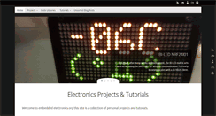 Desktop Screenshot of embeddedelectronics.org